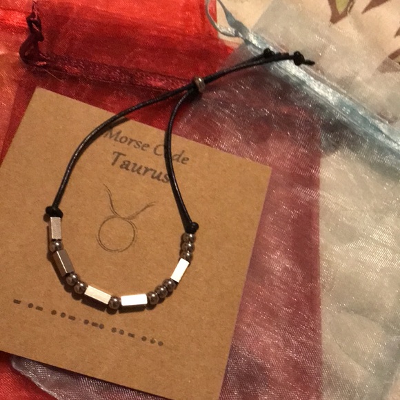 Morse Code zodiac bracelets - Picture 2 of 4